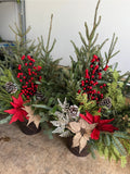 Winter Porch Pot Container Workshop